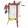 3-frame diagonal honey extractor, D500 mm, manual-electric, CLASSIC